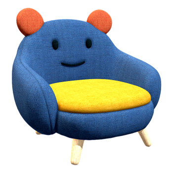 Cartoon child seat 3D model