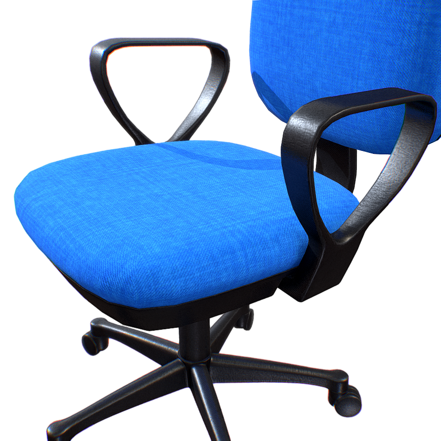 Office swivel chair 3D model