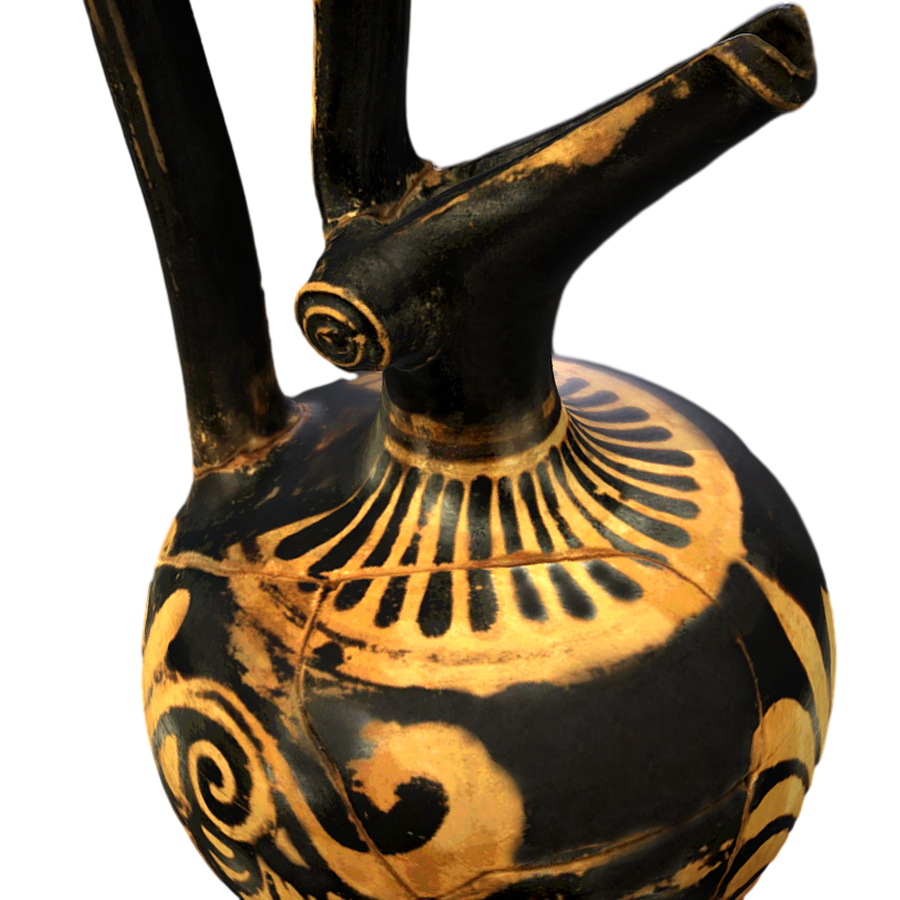 Ancient Greek Pottery 3D Model