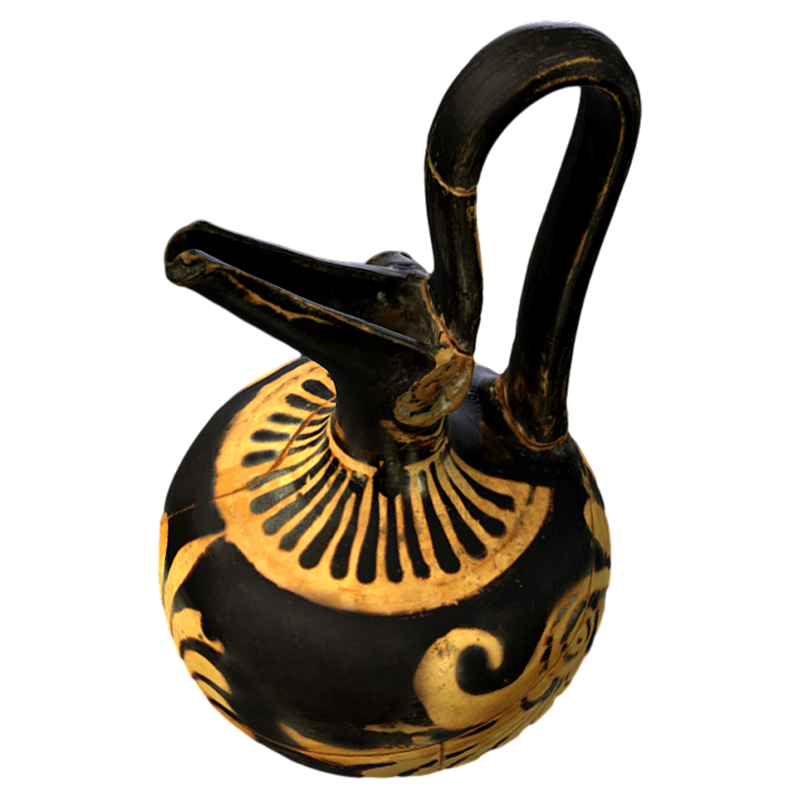 Ancient Greek Pottery 3D Model