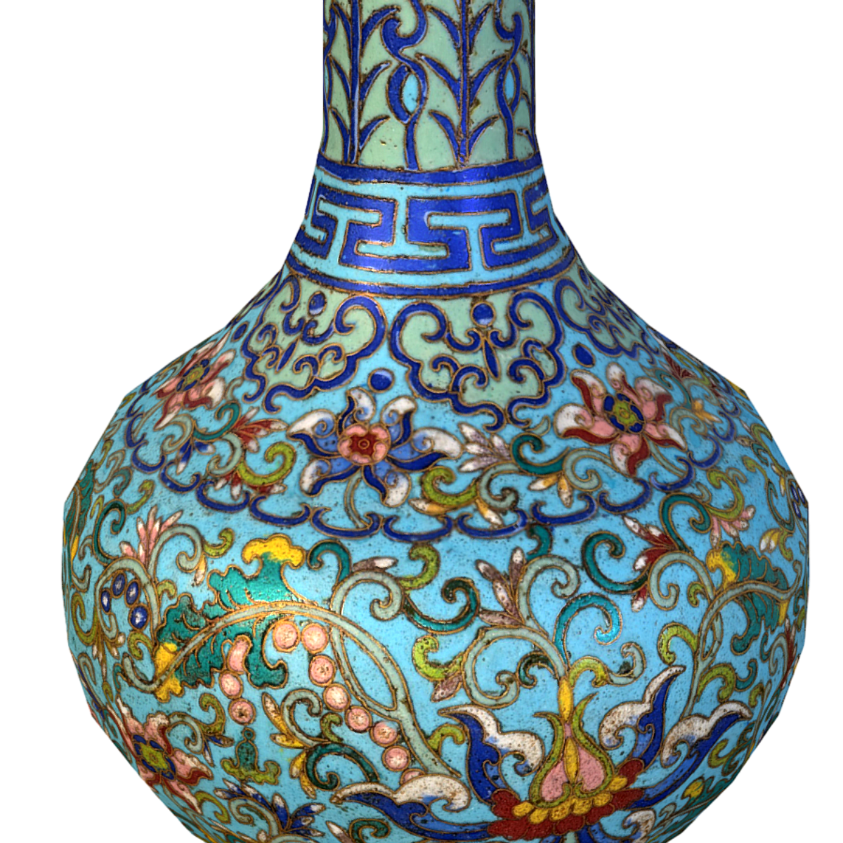 Cloisonne bottle 3D model