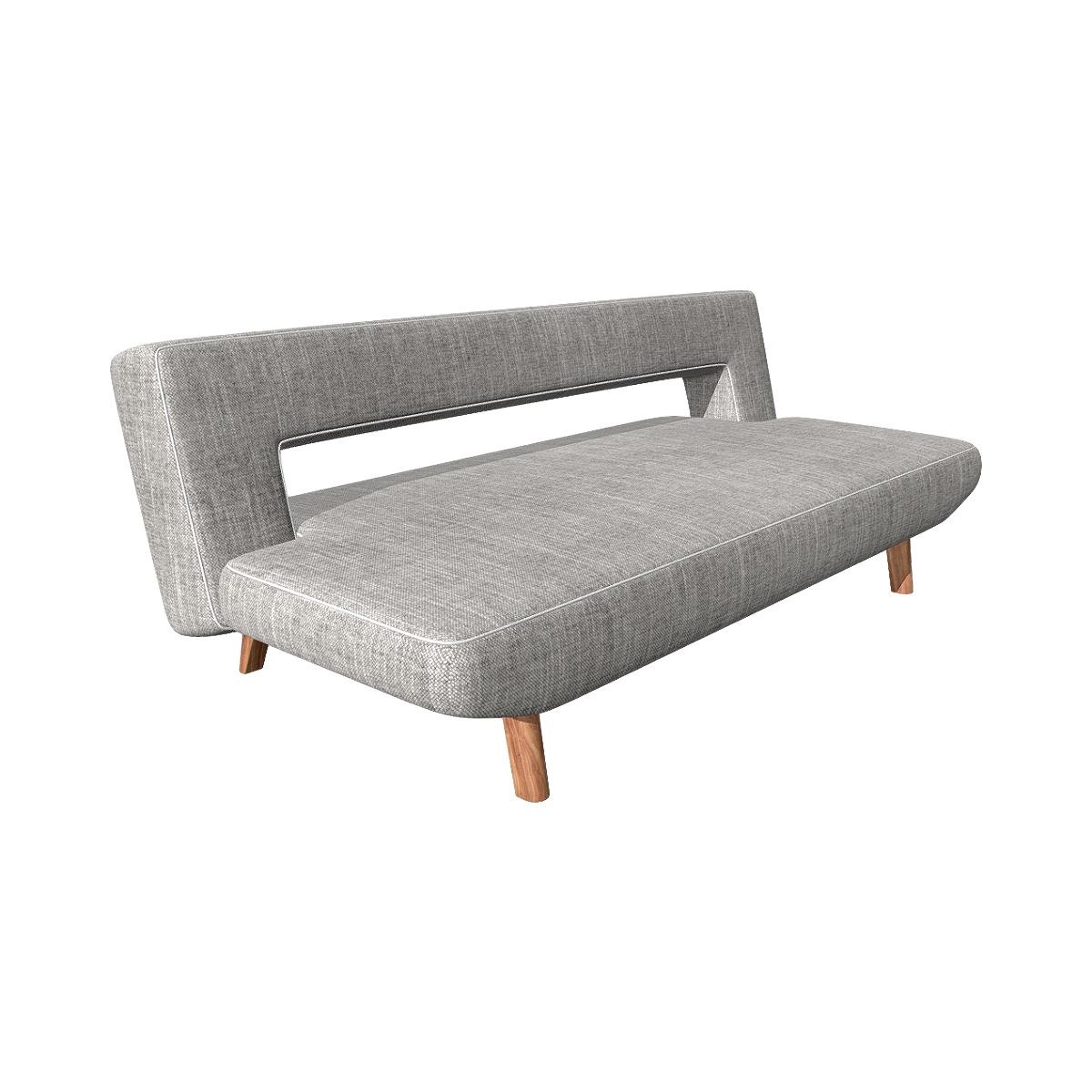 Nordic minimalist sofa 3D model