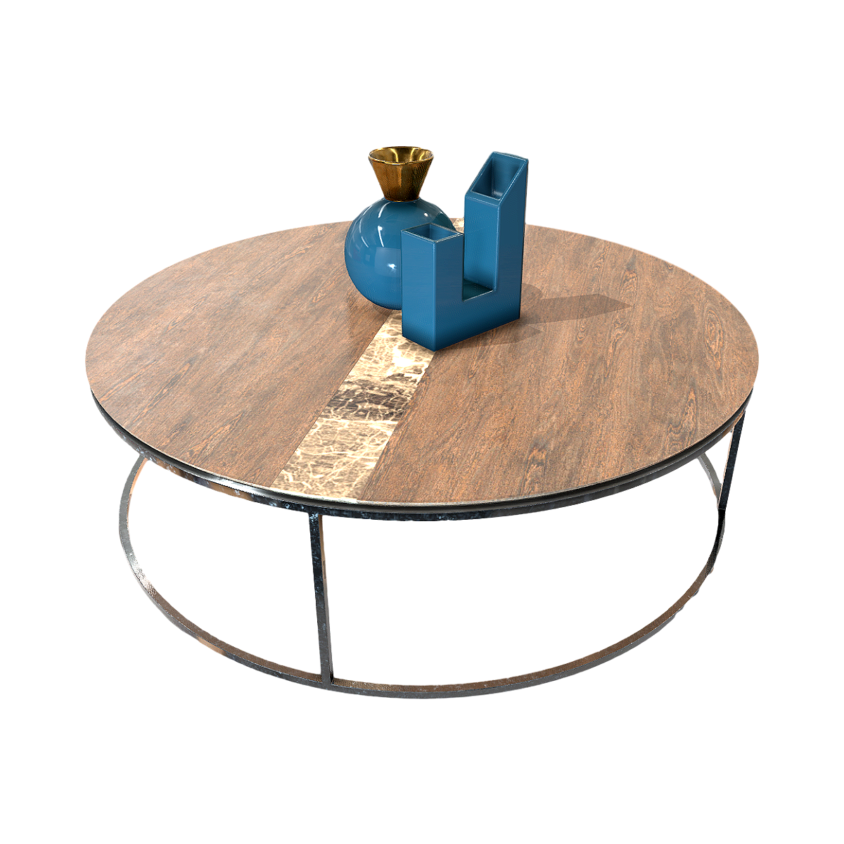 Modern Round Coffee Table 3D Model