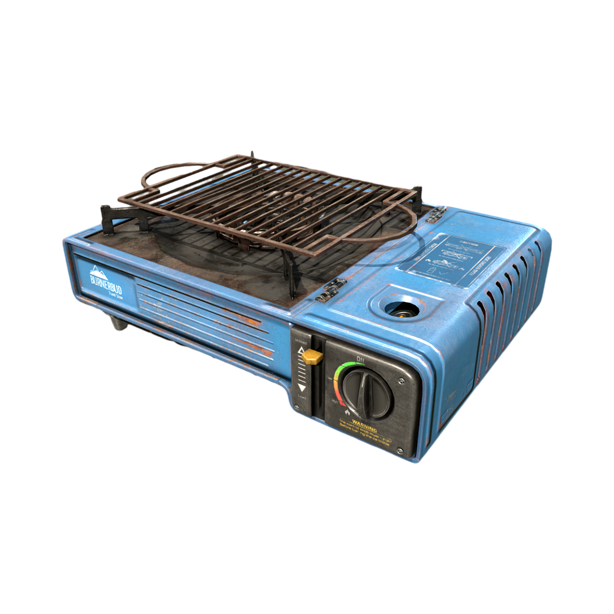 Outdoor Portable Gas Oven 3D Model