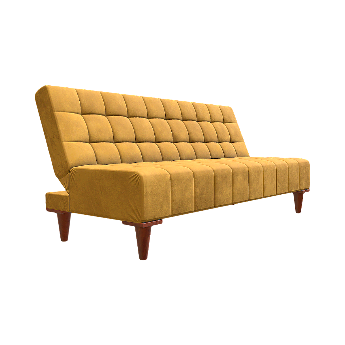 Nordic Foldable Fabric Sofa 3D Model