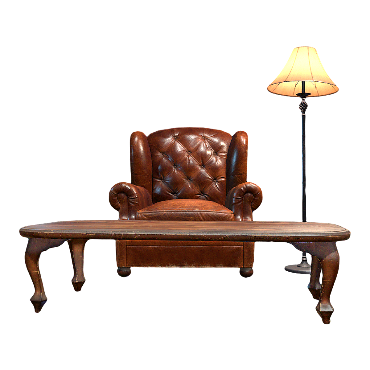 Retro European sofa seat combination