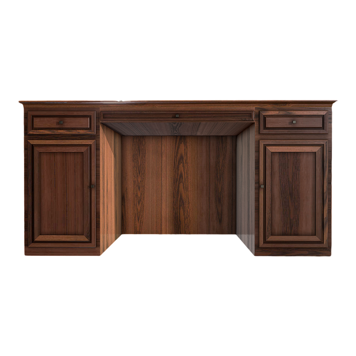 Chinese Style Simple Solid Wood Desk with Drawer