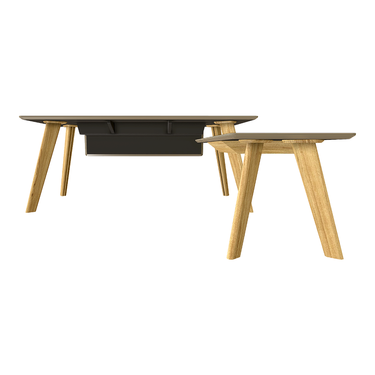 Modern Simple Solid Wood Corner Desk