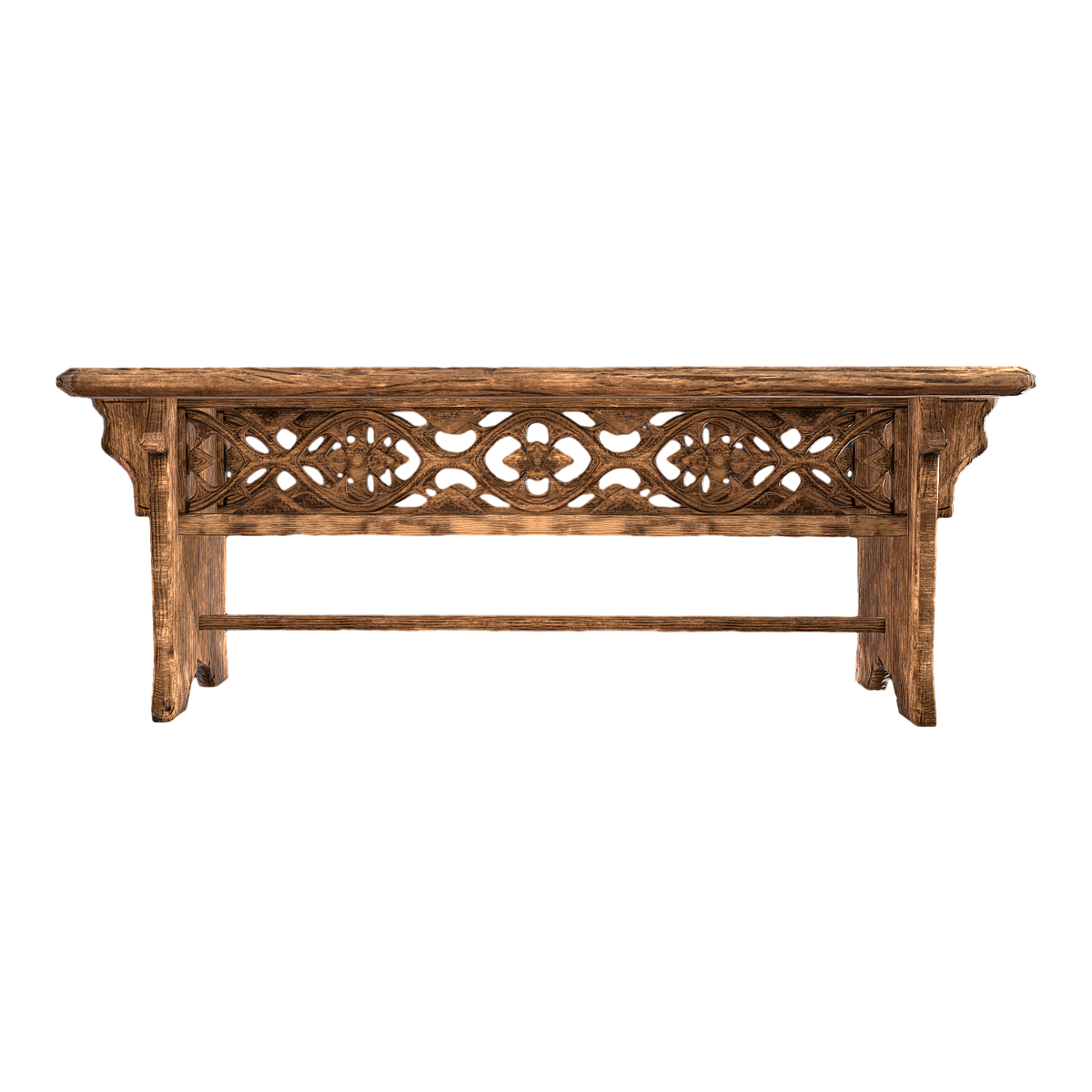 Chinese Antique Solid Wood Rectangular Case