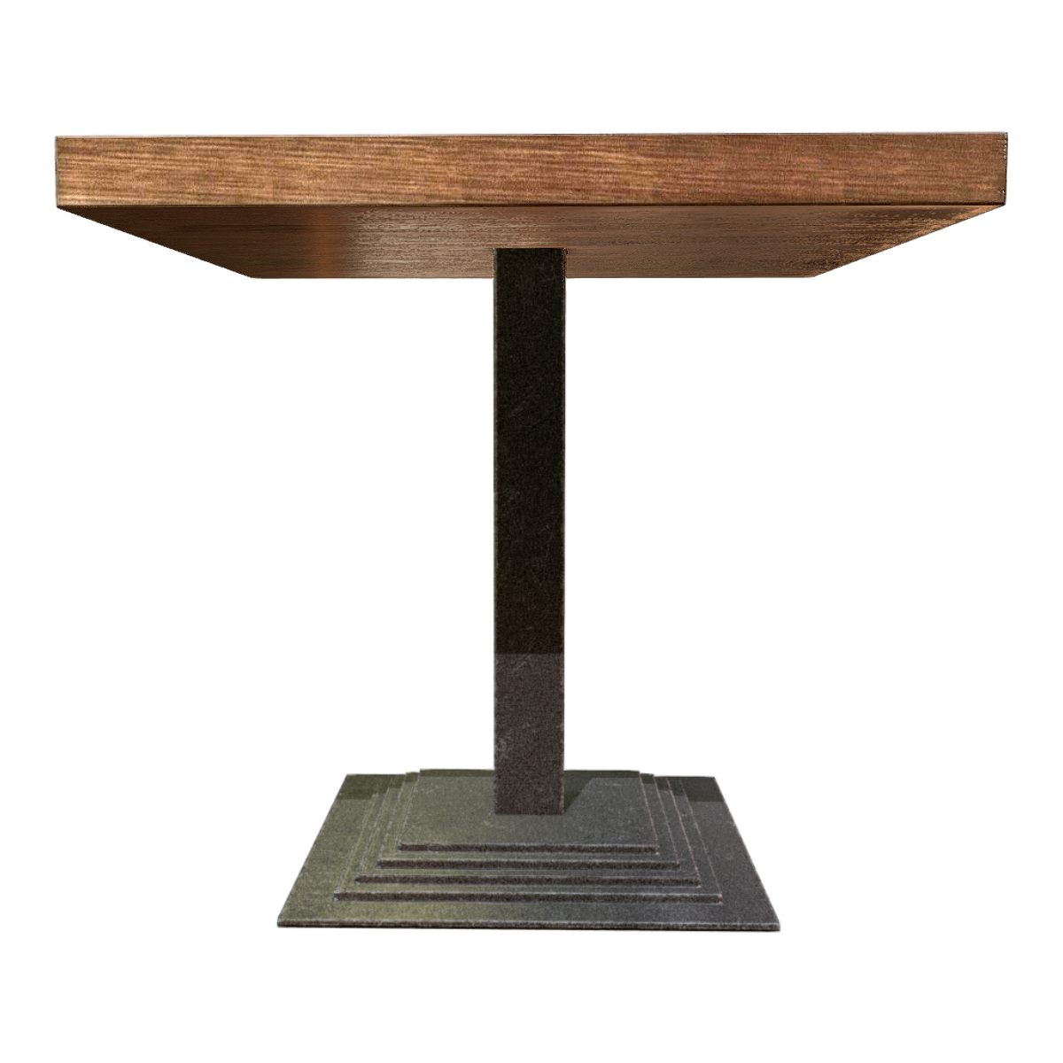 Modern Simple Casual Outdoor Solid Wood Square Small Board Table