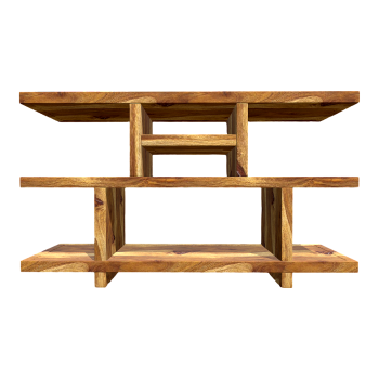 Modern Minimalist Full Solid Wood Multifunctional Storage Rack