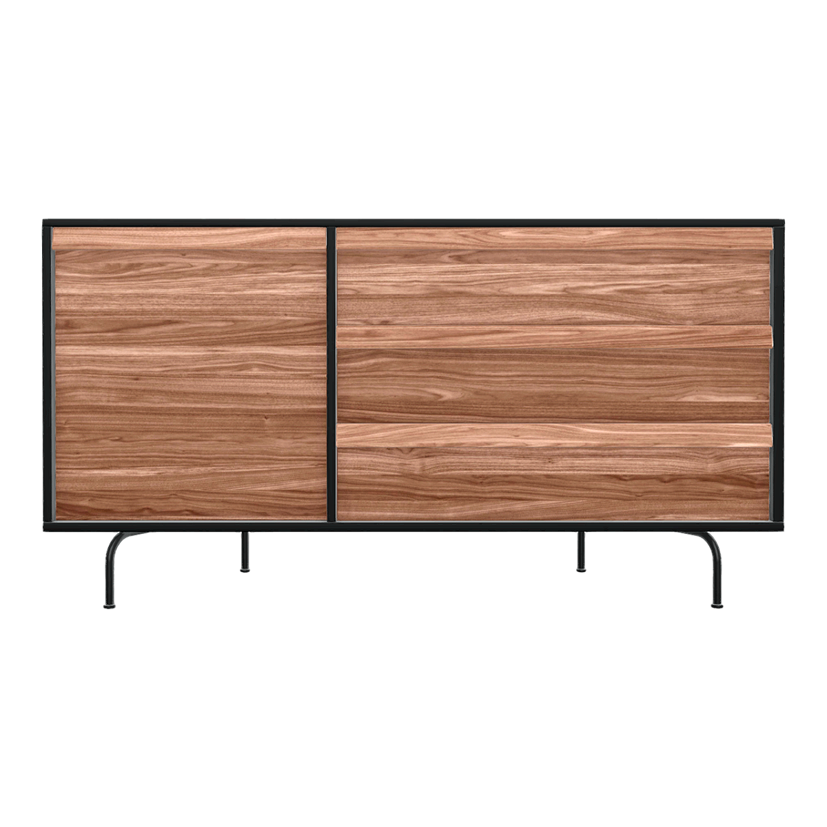 Simple Italian Light Luxury Solid Wood Drawer Cabinet Storage Cabinet