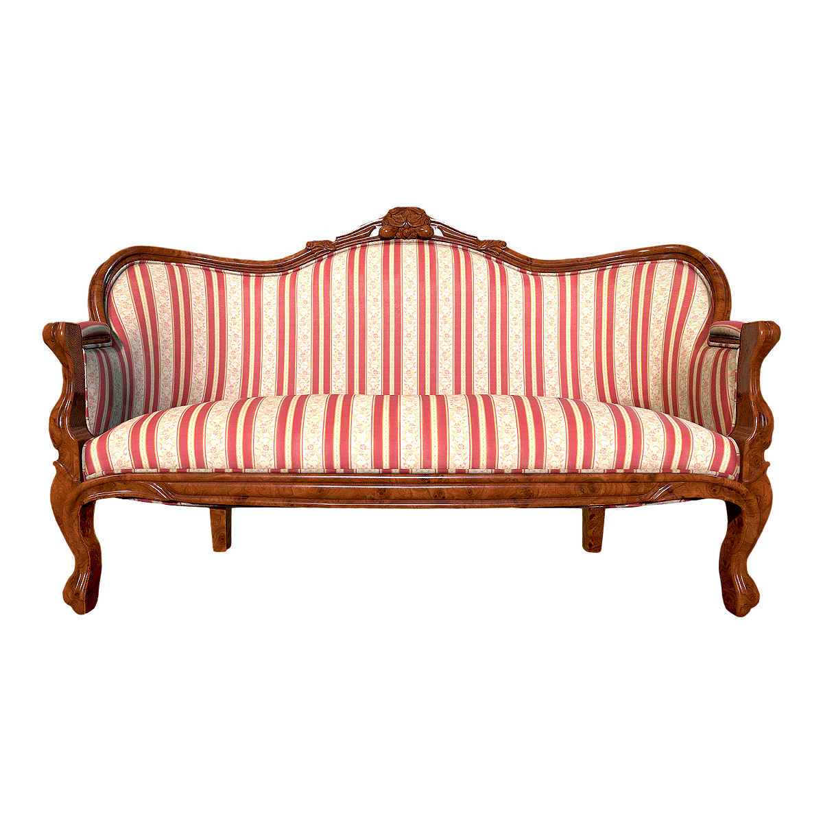 Retro American Style Country Style Fabric Soft Bag Sofa Multi-seat In-line Sofa