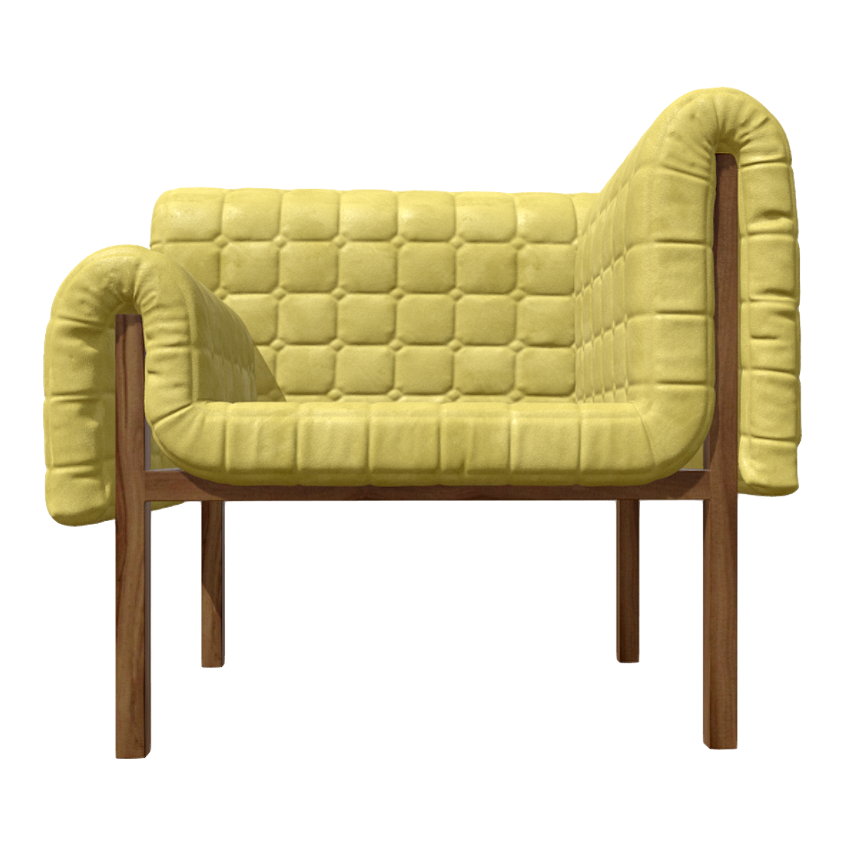 French Ligne Roset Freehand Space Ruche Single Sofa Chair Leisure Chair