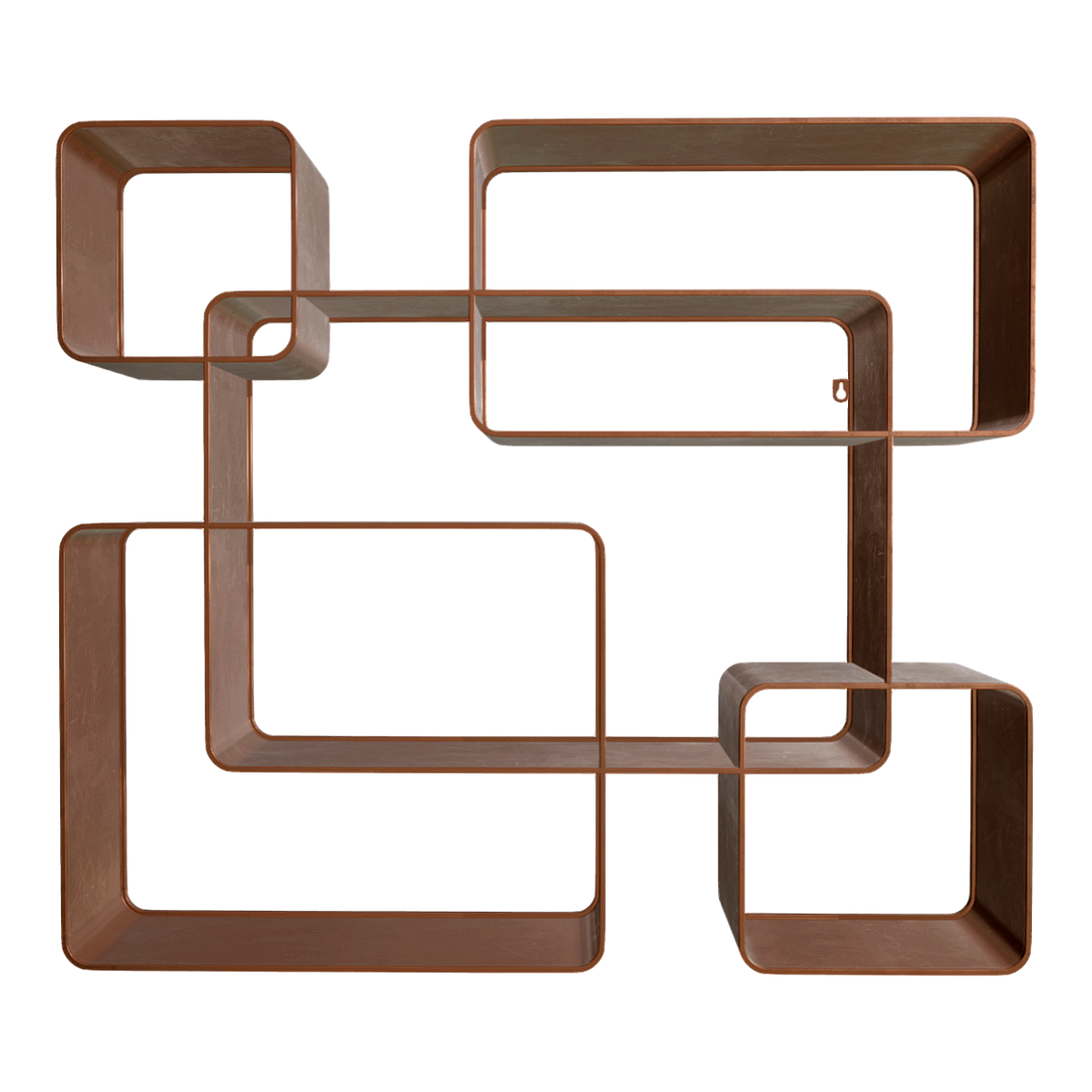 Modern Simple Metal Wall Mount Chinese-style Antique Rack