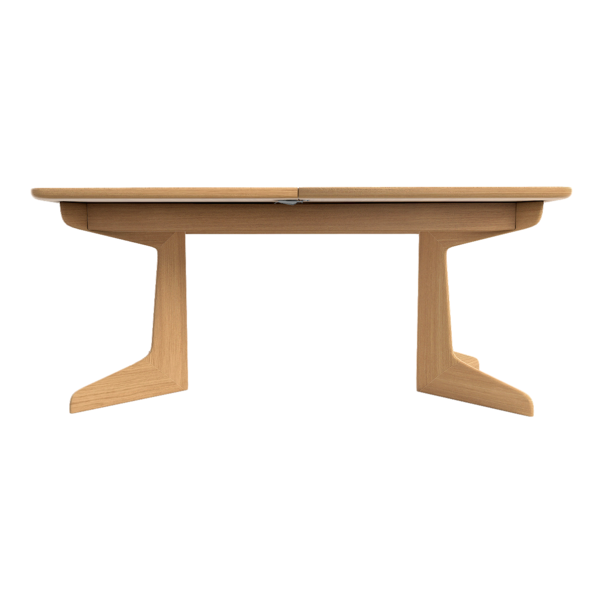 Simple Japanese Style Solid Wood Rectangular Dining Table Large Desk