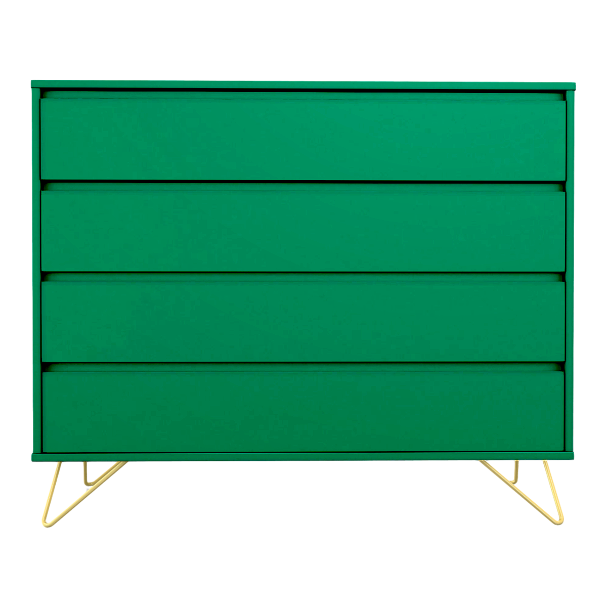 Minimalist Light Luxury Green Four-bucket Cabinet Entrance Floor Cabinet