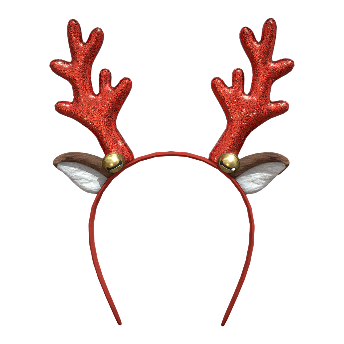 Christmas Red Antler Headband Headwear