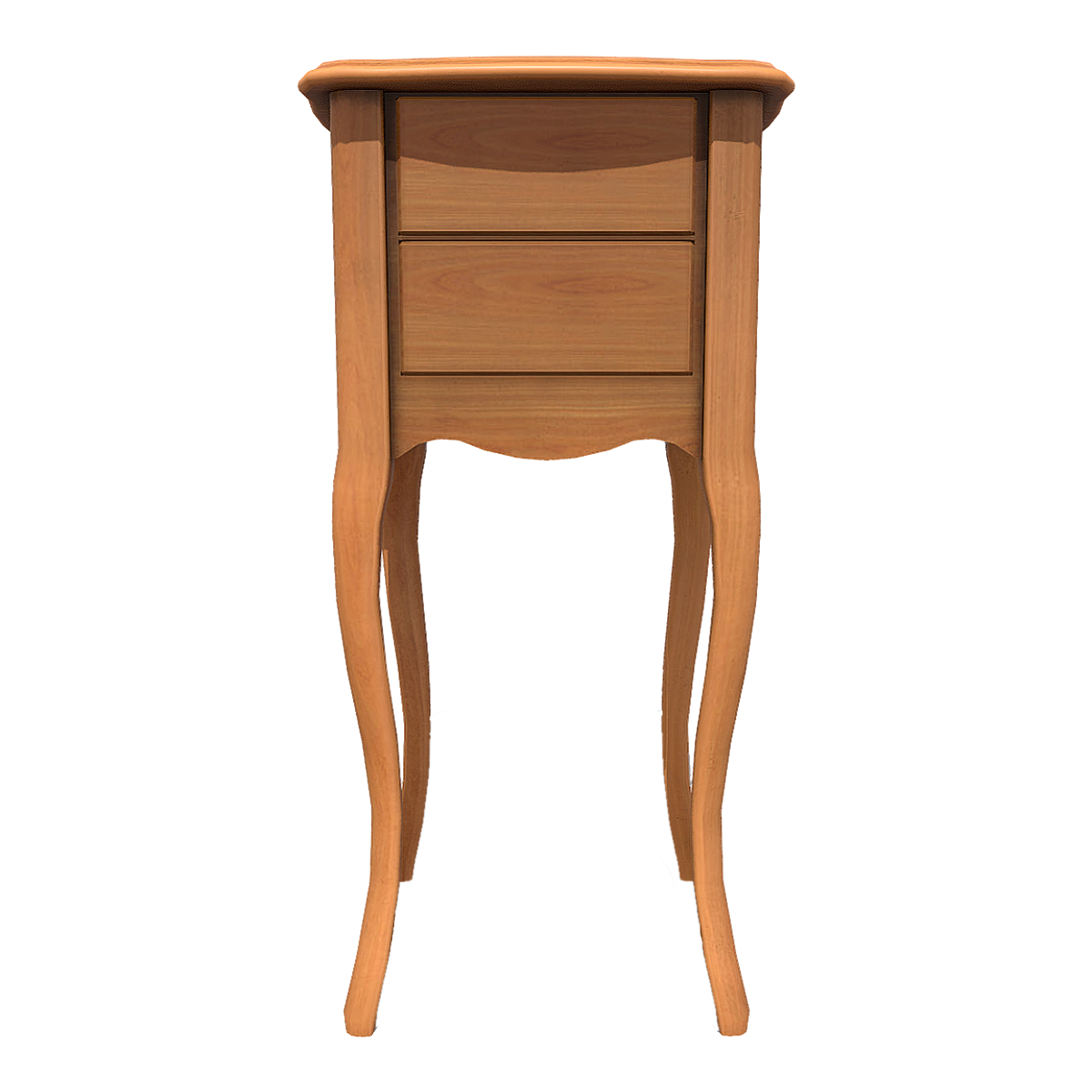 Vintage American Style Simple Solid Wood Entrance Cabinet High Drawer Cabinet