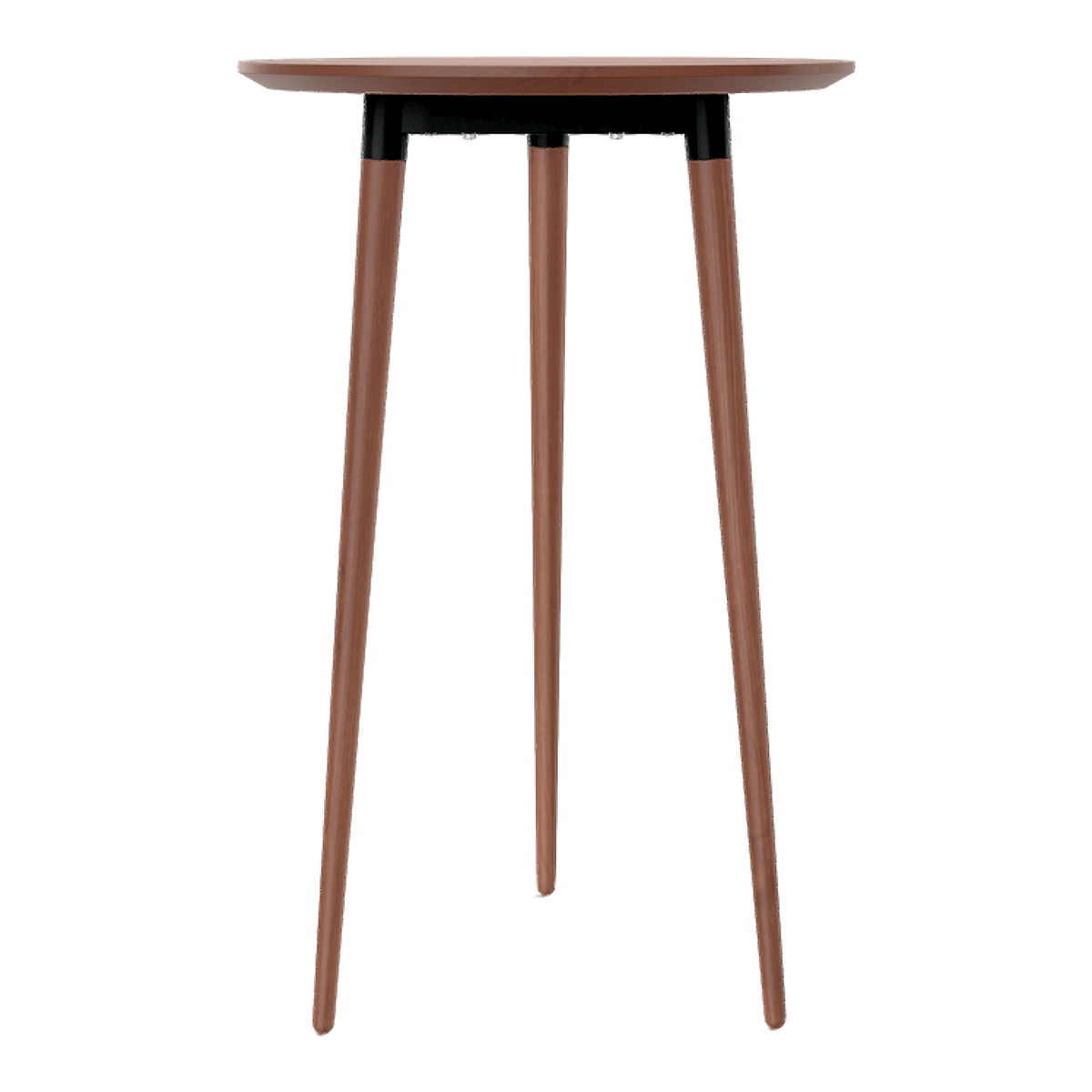 Modern Minimalist Round Solid Wood Small Coffee Table High Foot Side Table Corner Table Coffee Table