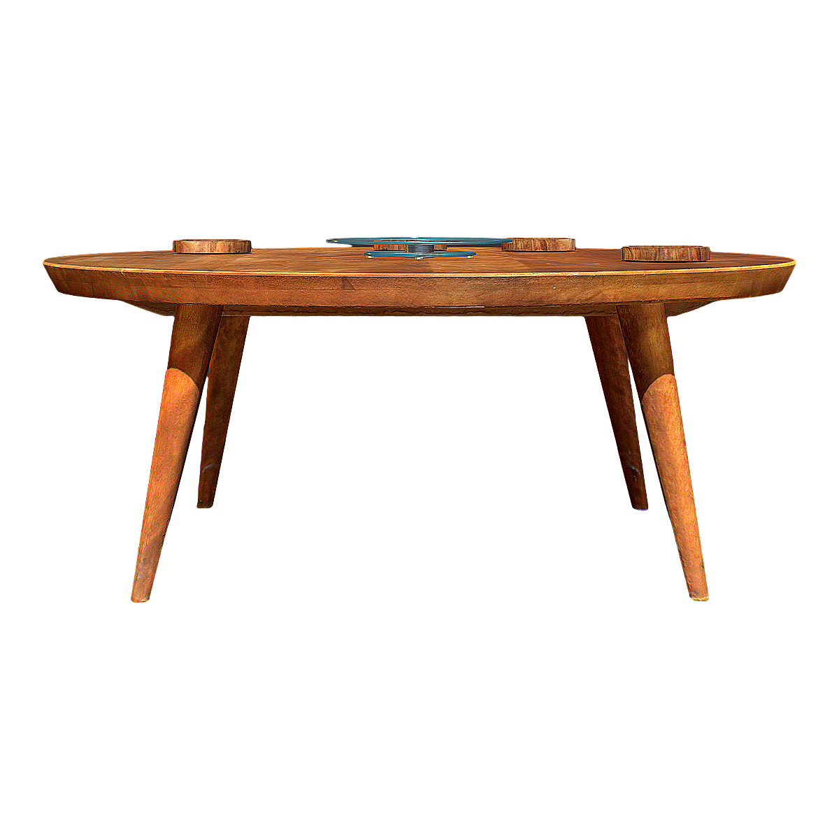 Modern Simple Solid Wood Round Coffee Table Low Table Coffee Table