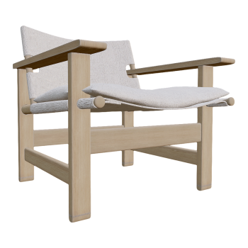 Simple Japanese Style Log Style Cotton and Linen Fabric Soft Bag Backrest Chair Solid Wood Armchair