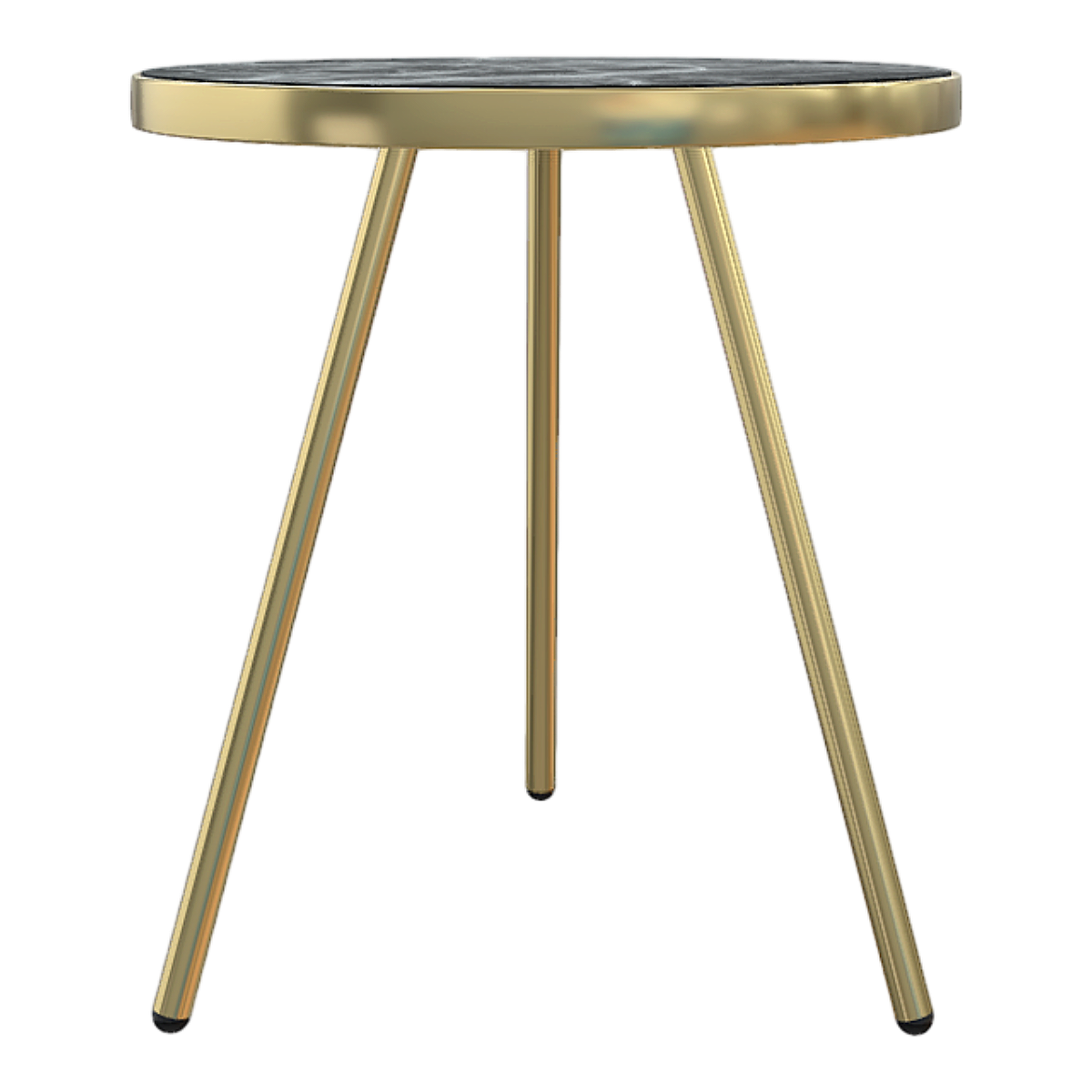 Simple Italian Light Luxury Marble Round Coffee Table Side Table Coffee Table