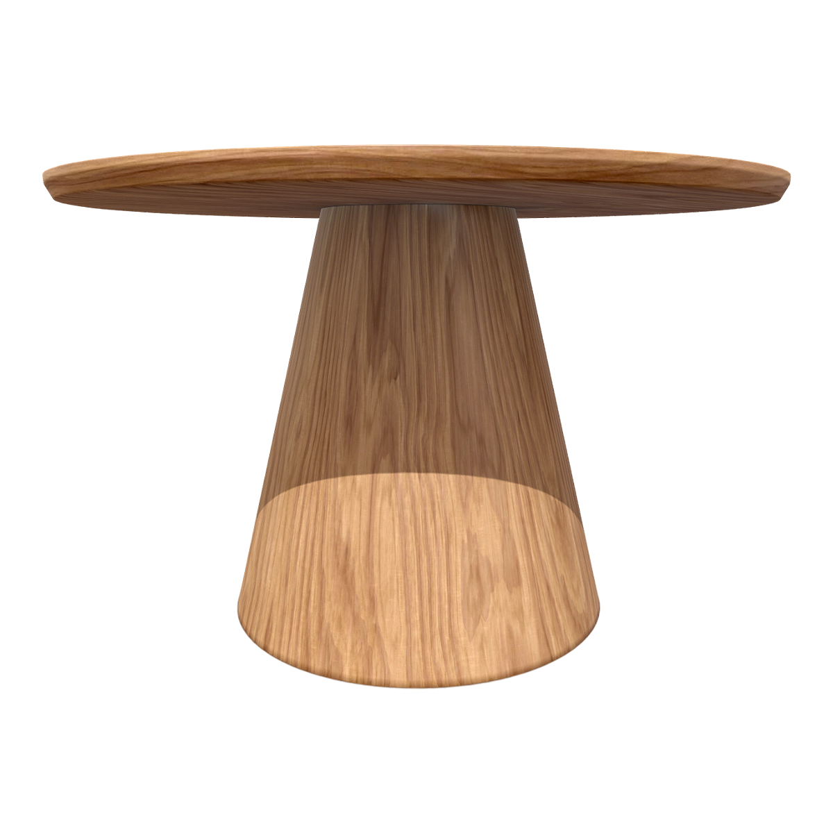 Modern Simple Japanese Style All Solid Wood Round Coffee Table Dining Table Low Table Coffee Table