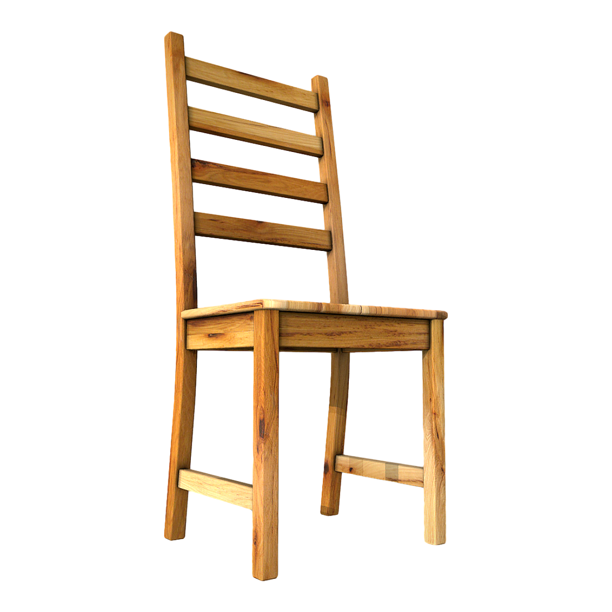 IKEA Kasby series modern simple solid wood high back armchair leisure dining chair