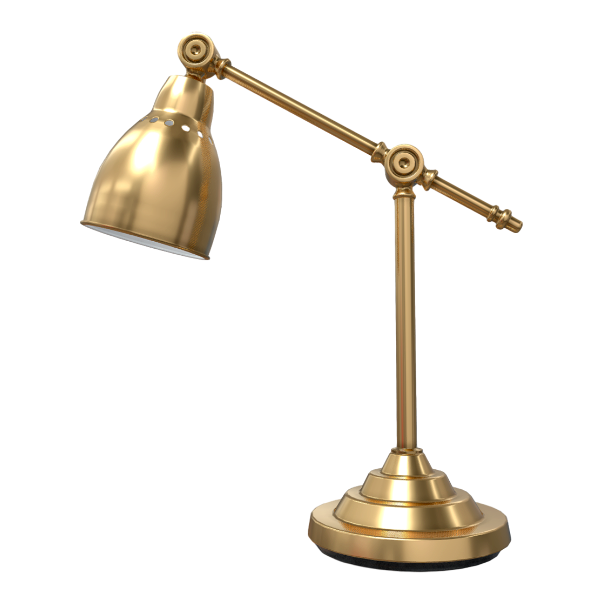 IKEA BAROMETER Barromet Golden Folding Table Lamp