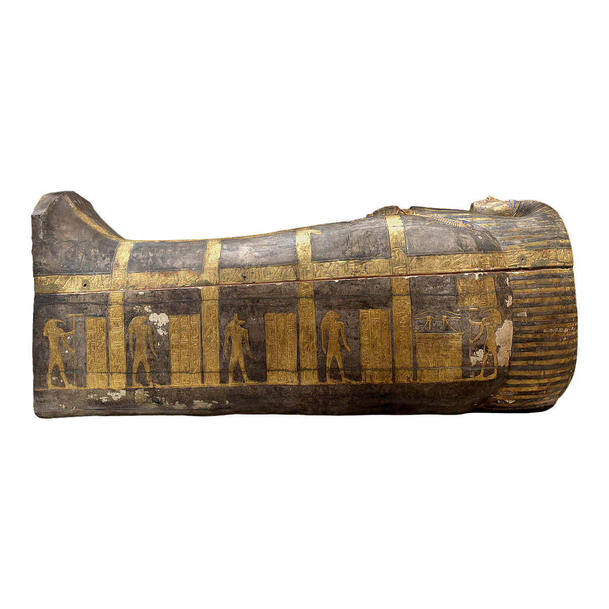 The Second Coffin of Yuya in Ancient Egypt
