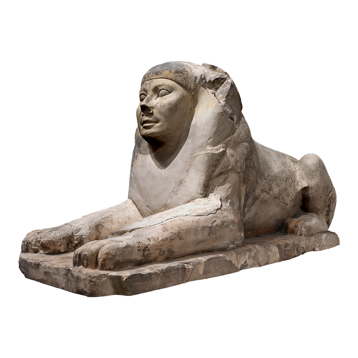 Ancient Egyptian Queen Hitfirus II Sphinx