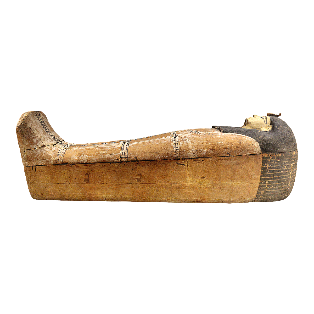 The coffin of Pharaoh Amenhotep I of ancient Egypt