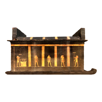 Wooden coffin of ancient Egyptian nobleman Yuya