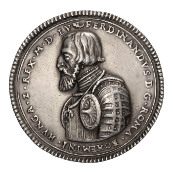 The Silver Medal of Ferdinand I of Rome
