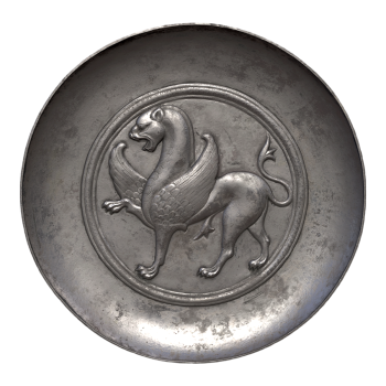 The Plate with Winged Griffon