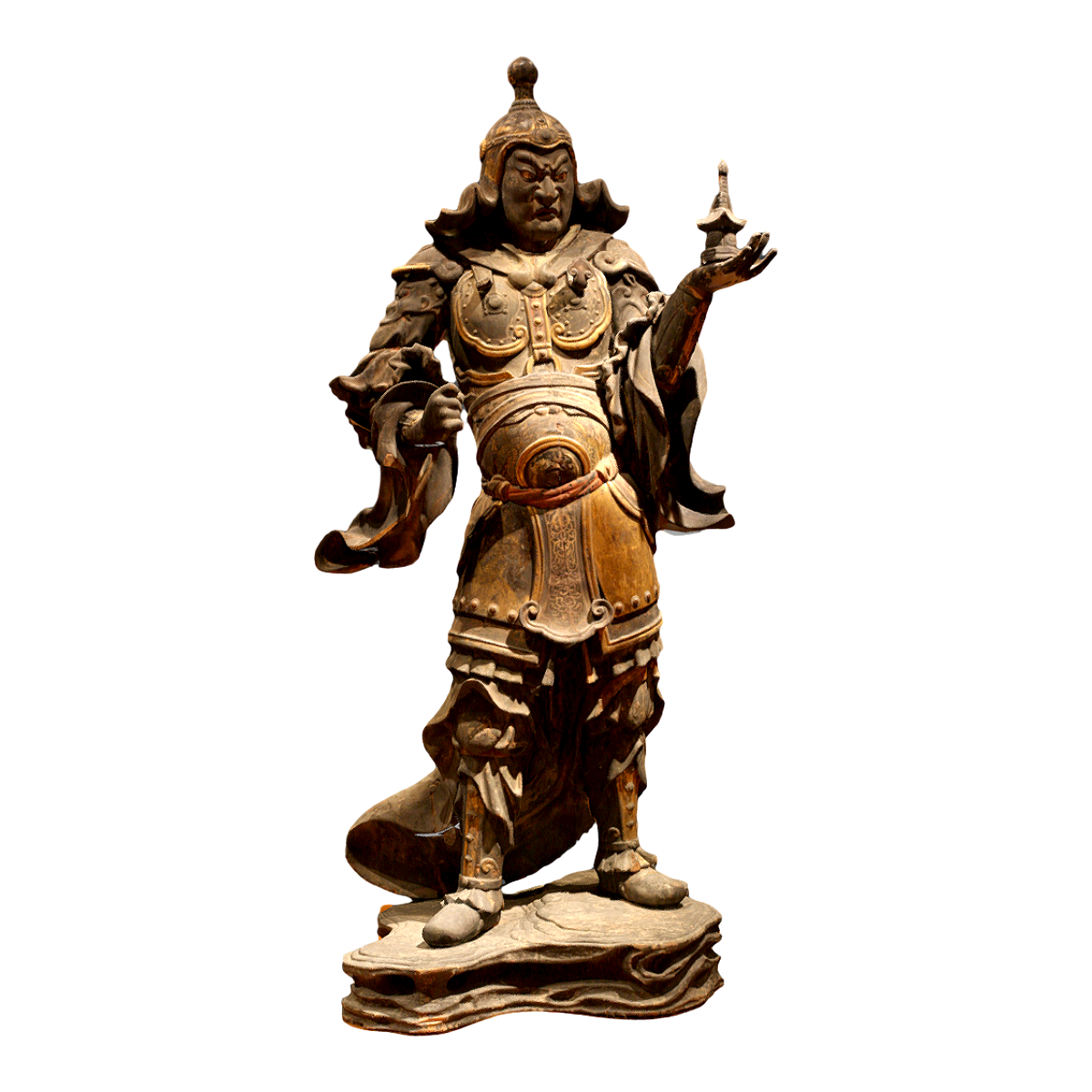 The statue of King Vishnu