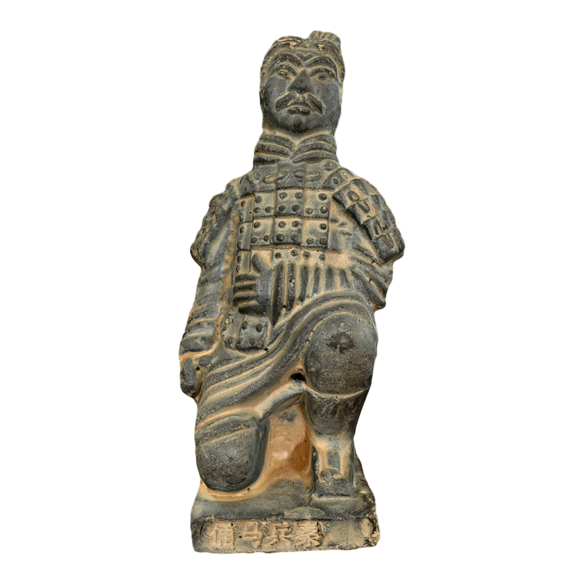 Terra Cotta Warriors in the the Mausoleum of the First Qin Emperor in Xi'an - Terra Cotta Warriors kneeling