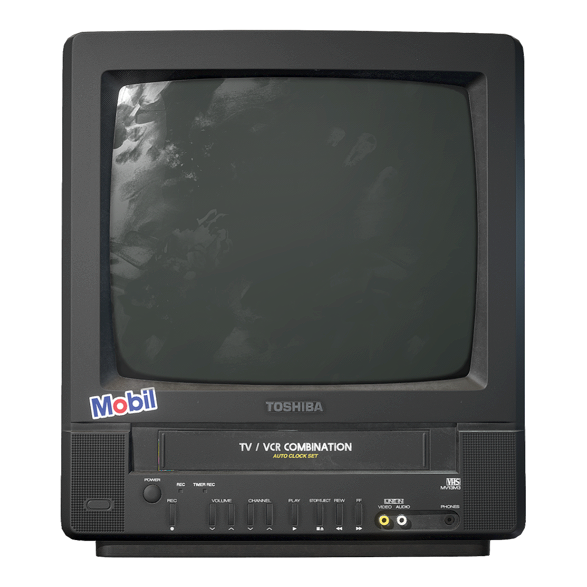 Toshiba MV13M CRT TV Vintage DVD Combination TV