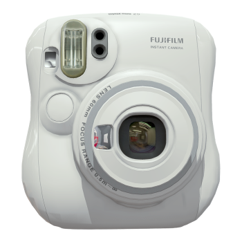 Fuji Instax Mini 25 Polaroid Camera White