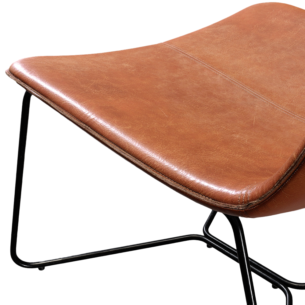 Italian Leisure Backrest Sofa Chair Balcony Chair Simple Modern Chair