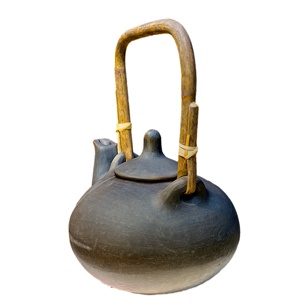Japanese-style lifting beam teapot stoneware tea maker