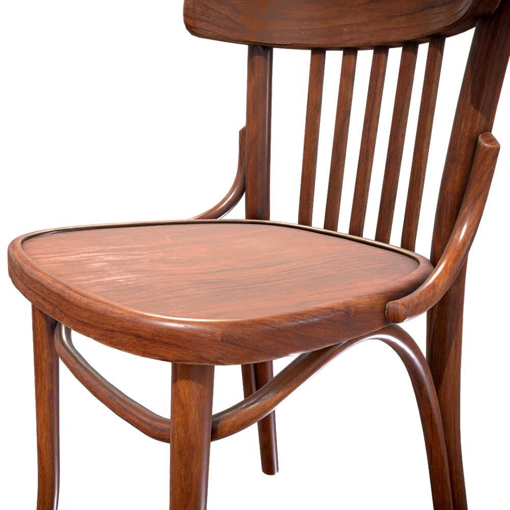American Retro Solid Wood Chair
