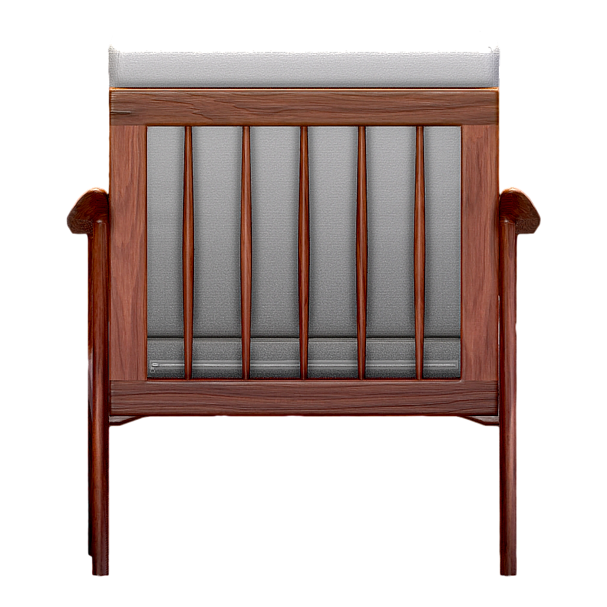 New Chinese style teak leisure recliner