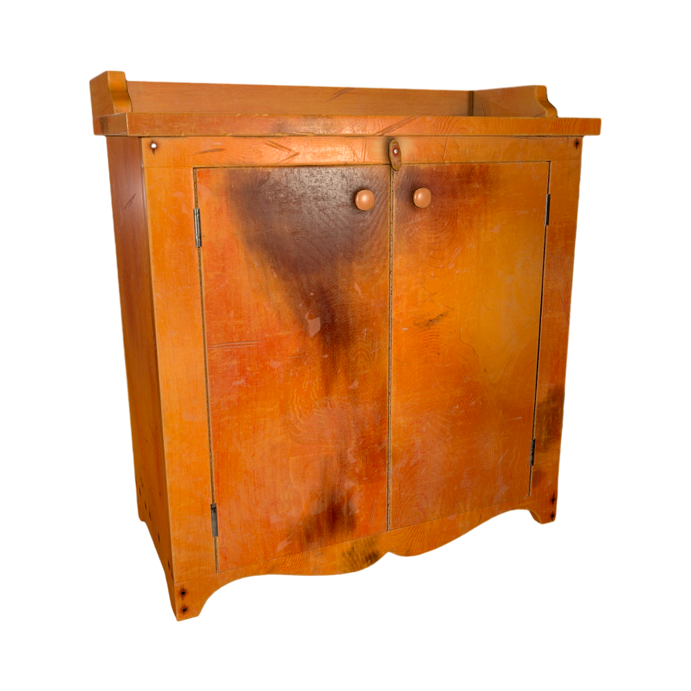 Vintage solid wood cabinet