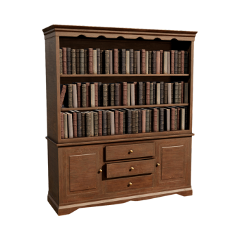 French Retro Multifunctional Bookshelf