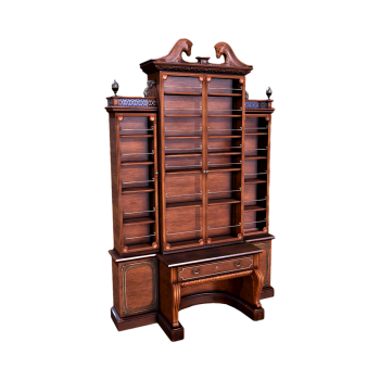 American classical solid wood bookcase