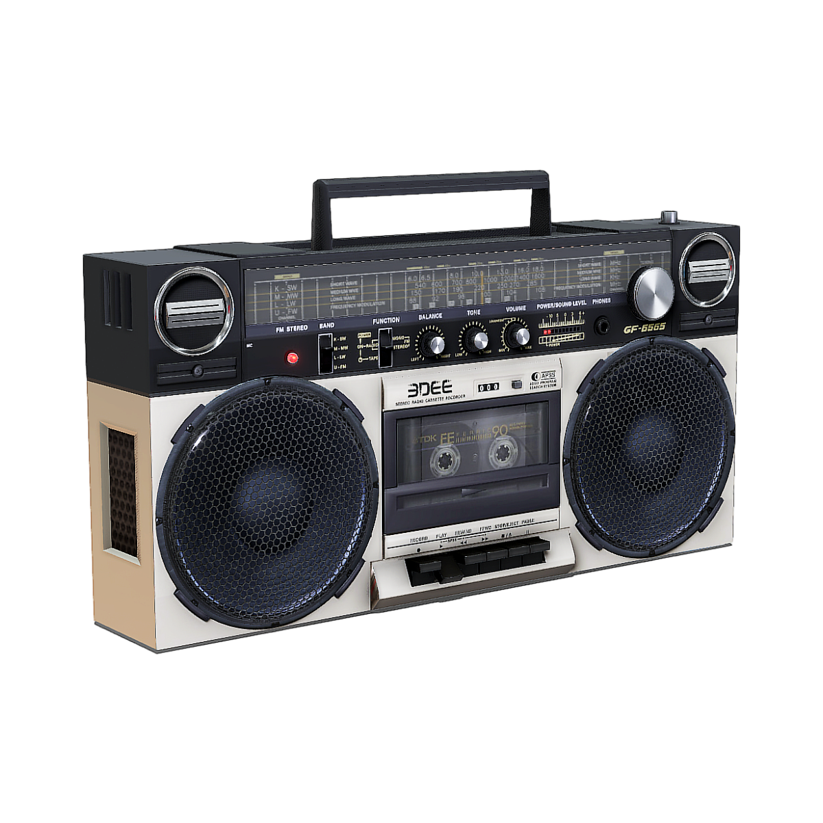 Sanyo Retro Portable Tape Radio