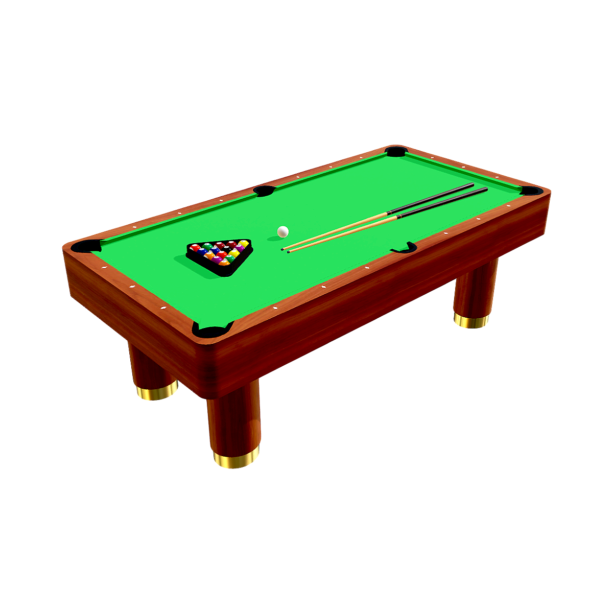 Household leisure and entertainment billiard table