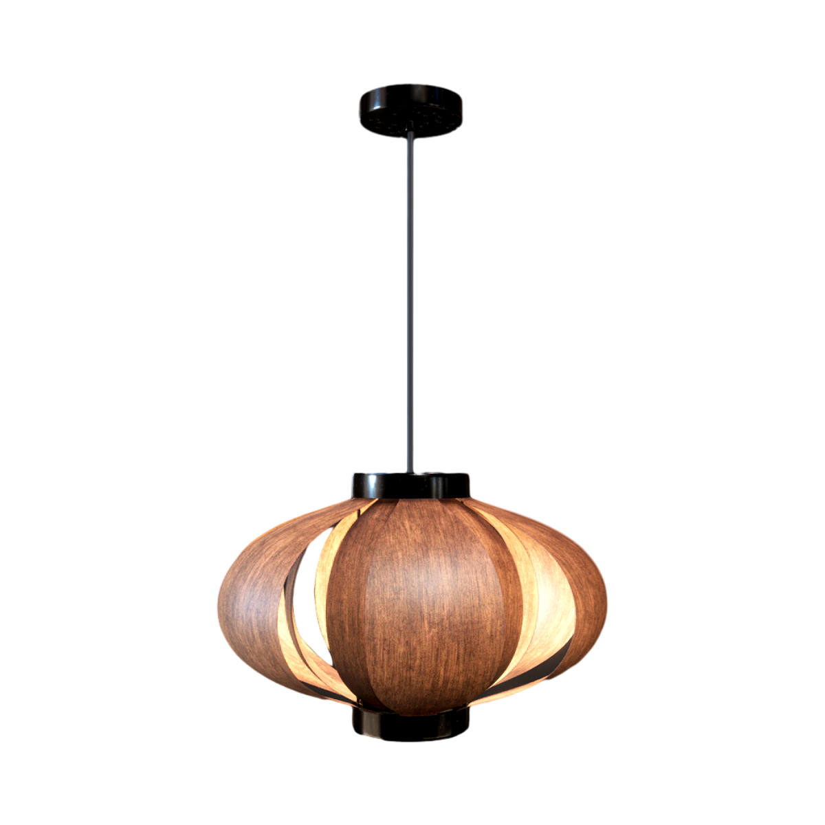 Nordic innovative design solid wood chandelier
